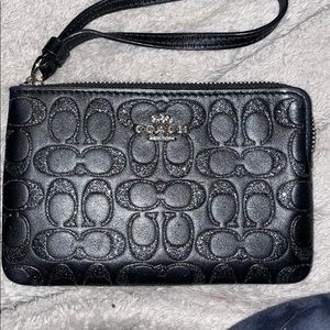 Black coach wallet